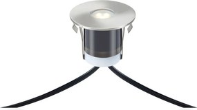 MARKSLÖJD 107988 GARDEN24 Kültéri Talajba Építhető Lámpa Ezüst LED IP44