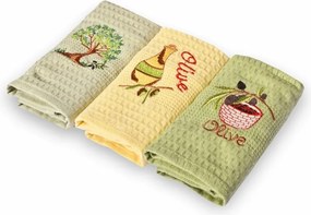 EMI Oliva mintás gofri nyomatú konyharuha