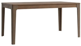 Asztal Austin BG110Sötét tölgy, 77x90x160cm, Hosszabbíthatóság, Természetes fa furnér, Fa