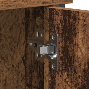 TV Szekrény Artisan Tölgy 101x35x65 cm Műanyag és Acél