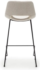 Bézs bárszék (ülésmagasság 65 cm) Zahara – Kave Home