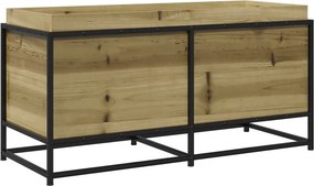 vidaXL impregnált fenyőfa kerti virágláda 100 x 40 x 50 cm