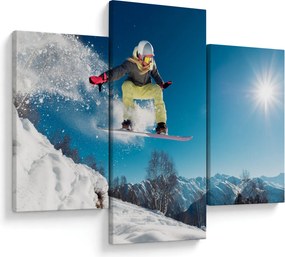 Kép - Snowboardos (90x60 cm)