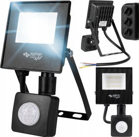 Halogén Led mozgásérzékelős fényvető lámpa 10W 4500K Kültéri IP65