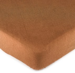 4Home jersey lepedő barna, 90 x 200 cm