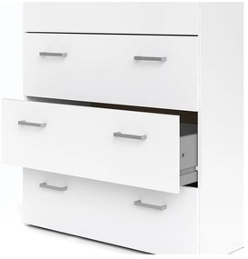 Fehér magas komód 74x115 cm Space – Tvilum