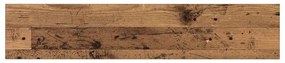Polcos könyvespolc 4 pcs Barna 100 x 20 x 1.5 cm Faanyag