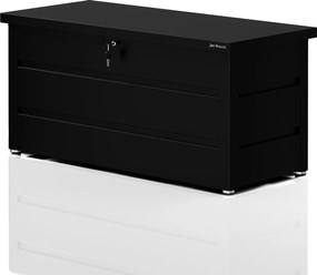 Nagy fekete kerti és erkélyláda: CARRIE 1190 x 520 x 587 mm