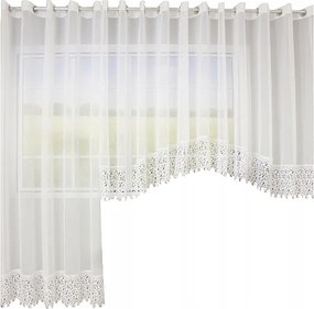 Függöny Kész Fátyol Gipiura Átvezető Erkély+ablak