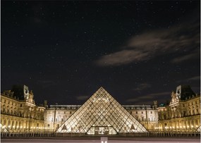 Kép - Louvre éjjel (70x50 cm)