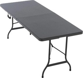 GARTHEN Kerti összecsukható bútor készlet antracit