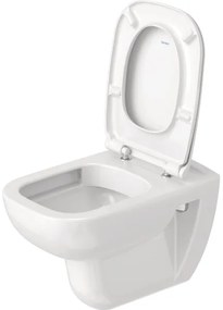 Duravit 25700920002 - Függesztett perem nélküli WC D-CODE kerámia/fényes fehér