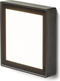 RENDL DEJAVU SQ 9 süllyesztett lámpa fekete 230V LED 3.5W IP65 3000K