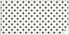 Szélvédőfólia Adatvédelem Ablakra Gyémánt fekete-fehér 200x100 cm