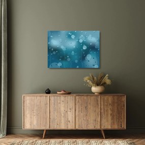 Cseppek képe (üvegen) (70x50 cm)