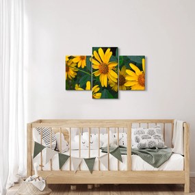 Sárga virágok képe (90x60 cm)