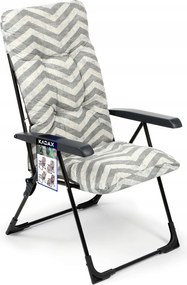 Kerti Napozóágy Összecsukható Strand Fotel Túra Állítható Kényelmes Terasz