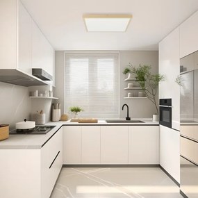 Brilagi - dimmelhető LED fürdőszobai világítótest FRAME SMART LED/50W/230V 60x60 IP44 + távirányító