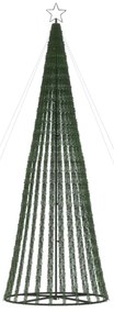 színes LED karácsonyfa 688 LED 300 cm