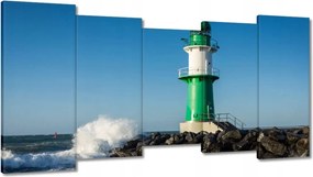Vászonkép 150x80 Világítótorony Tenger