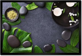 Poszterek keretben 60x40 Ázsiai relaxáció