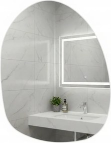 Dekorációs tükör szabálytalan alakú 47x36 cm