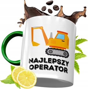 Zöld Bögre Építőknek Születésnapra Ajándék fényképes nyomtatással