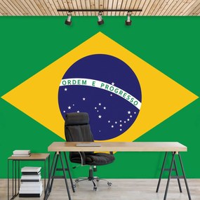 Fotótapéta - Brazília zászlaja (152,5x104 cm)