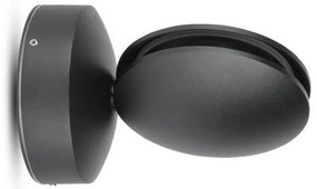 LED Kültéri fali lámpa LED/7W/230V 3000K IP65 fekete