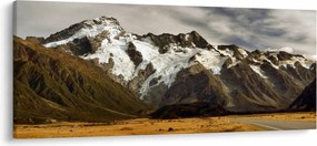 Mount Sefton, Új-Zéland képe (120x50 cm)
