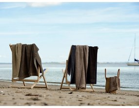 Classic Eucalyptus szürkészöld pamut fürdőlepedő, 70 x 140 cm - Zone