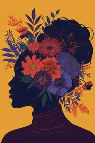 Poszter 40x60cm Botanikus múzsa