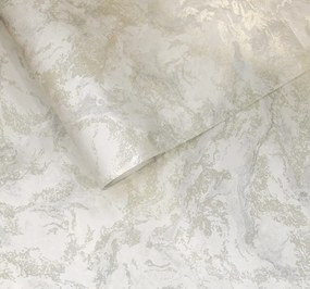Holden Decor Essence Calacatta Marble Bead pezsgő márvány mintás fémhatású vlies tapéta – 99370