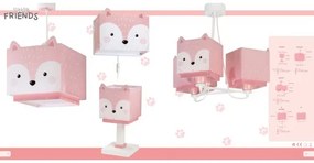 Dalber 64581 - Gyereklámpa LITTLE FOX 1xE14/40W/230V