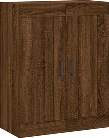vidaXL barna tölgy szerelt fa fali szekrény 69,5 x 34 x 90 cm