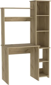 Polcos íróasztal 90x74x148cm fehér FUR1237-1