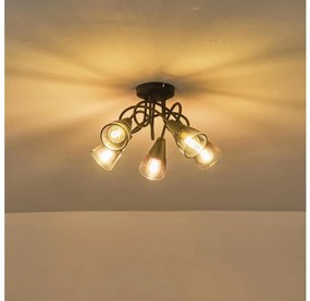 Felületre szerelhető csillár  CLASSY 5xE14/7W/230V