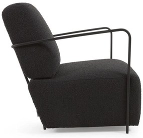 Fekete fotel Gamer - Kave Home