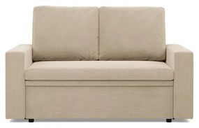 Zeus kanapé, kordbársony, hab töltet, egyenes kartámasz, bézs