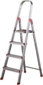 Fém háztartási létra 141 cm Unica – Rolser