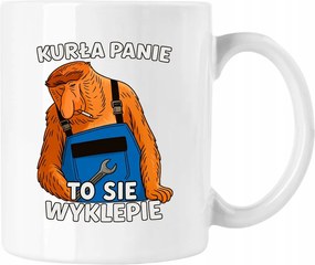 Bögre Mechanikus Hordozó Janusz Wiral Fehér 330ml