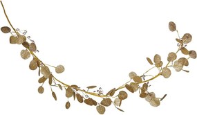 FLORISTA eukaliptusz girland gyöngyökkel, arany