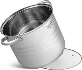 Magas Acél Fazék Bogrács 12,9L 28CM Edenberg