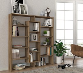 könyvespolc Ample - Walnut