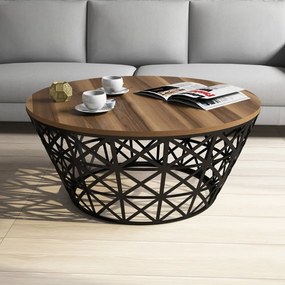 Stil Metal Ferforje - Walnut