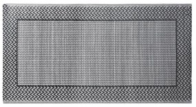 szürke PP kültéri szőnyeg 80 x 150 cm