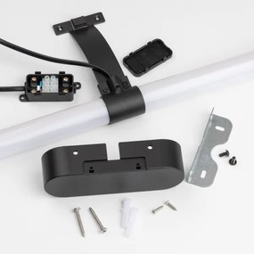 Brilagi - TUBEO LED fürdőszobai tükörvilágítás 8W/230V 60 cm IP44 fekete