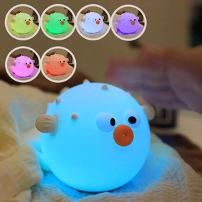 LED RGBW Dimmelhető gyermek érintős lámpa HELA LED/1W/5V USB 1200 mAh rózsaszín