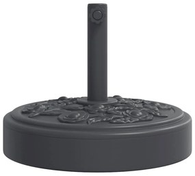 vidaXL kerek napernyőtalp rúdhoz Ø38 / 48 mm 25 kg