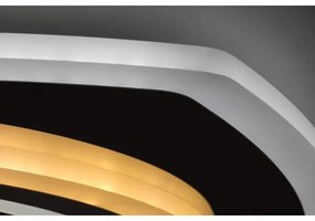 Rabalux 71318 - LED, fényerőszabályozható mennyezeti lámpa TANELI 60W/230V 3000/4000/6000K króm + távirányító